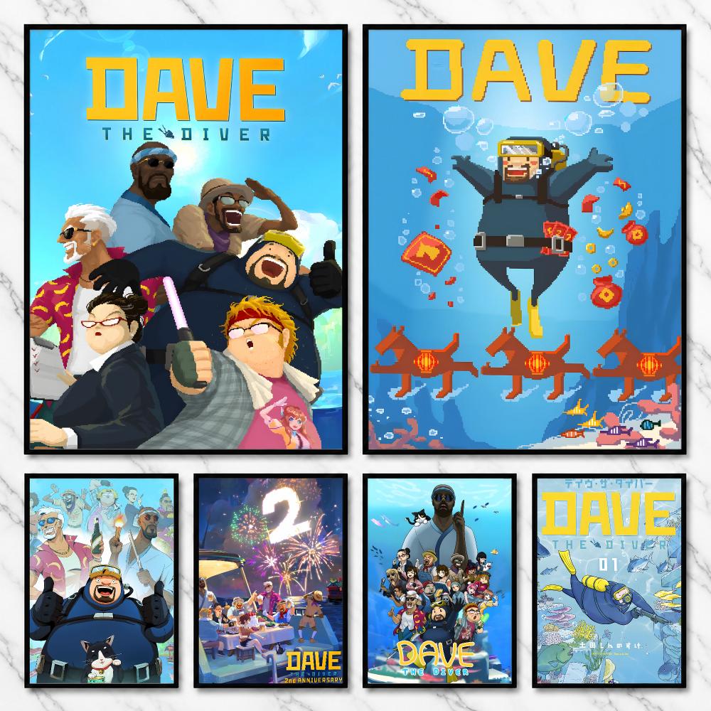 Office Quest - Dave the Diver, Esplorazione Oceanica, Poster