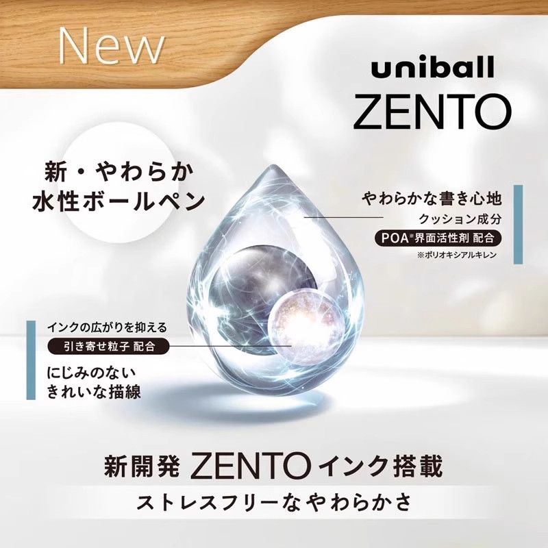 Penna Gel Uni-ball ZENTO 0.38m - Office Technologies recensione e prezzo