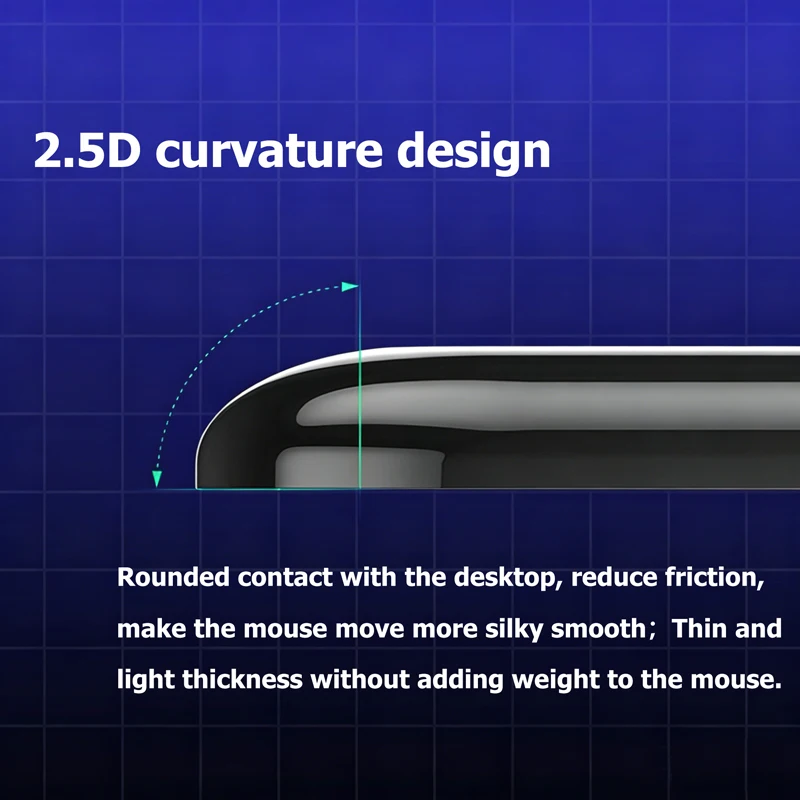 Pattini per mouse in vetro tem - Office Technician recensione e prezzo